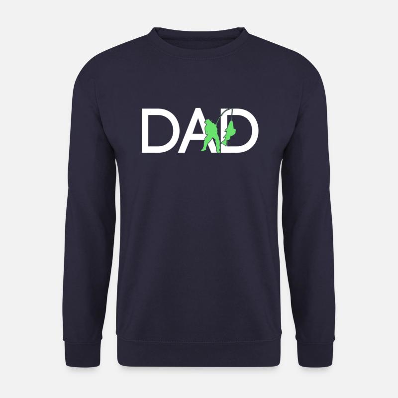 Papa pêcheur - Sweat-shirt Unisexe - marine
