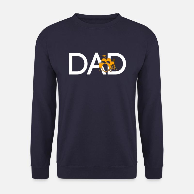 Drums Papa - Unisex Sweatshirt - navy