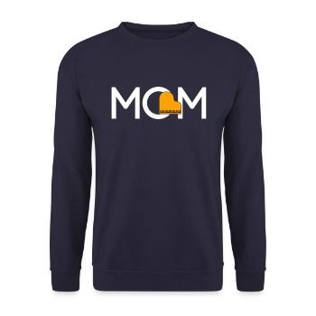 Piano Mama - Sweat-shirt Unisexe - marine - Devant - Alina (178cm) & Michal (187cm)