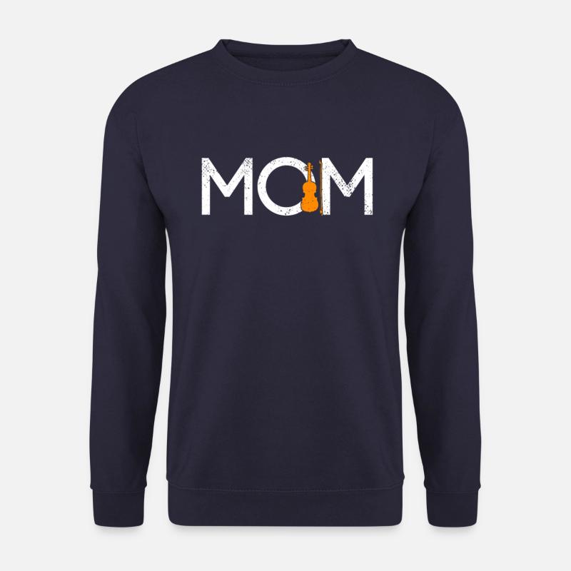 Violon Mama - Sweat-shirt Unisexe - marine