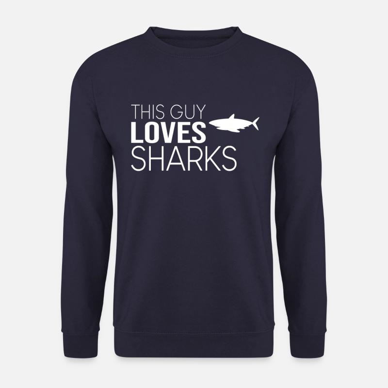 Typ Hai Spruch - Unisex Pullover - Navy