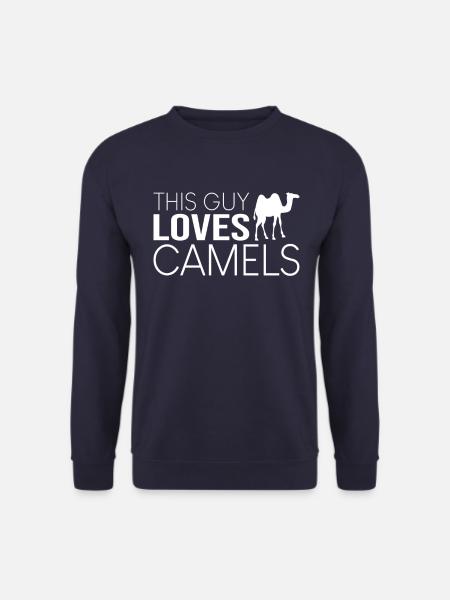 Typ Kamel Spruch - Unisex Pullover - Navy