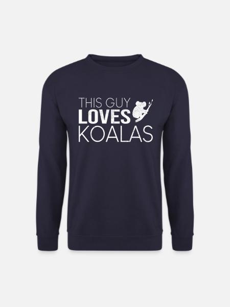Typ Koala Spruch - Unisex Pullover - Navy