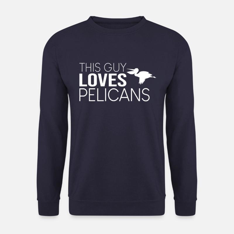 Typ Pelikan Spruch - Unisex Pullover - Navy