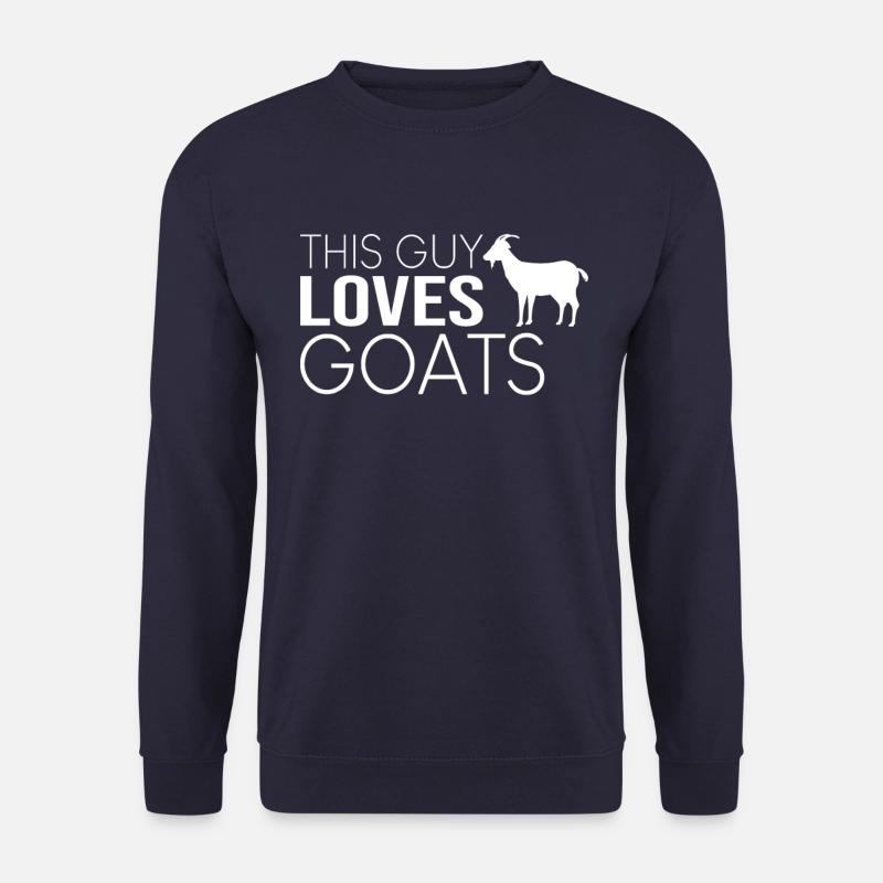 Typ Ziegen Spruch - Unisex Pullover - Navy