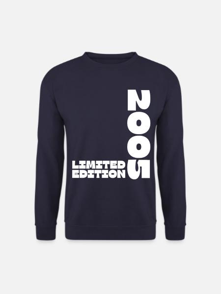 18 JAHRE 18. GEBURTSTAG LIMITED EDITION 2005 - Unisex Pullover - Navy
