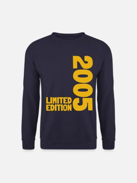 18 JAHRE 18. GEBURTSTAG LIMITED EDITION 2005 - Unisex Pullover - Navy