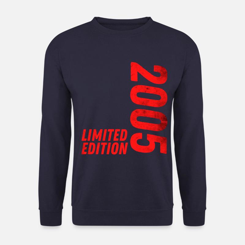 18 JAHRE 18. GEBURTSTAG LIMITED EDITION 2005 - Unisex Pullover - Navy