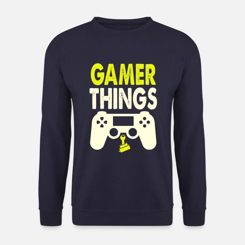 gamer things - Unisex Pullover - Navy