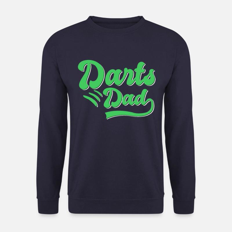 Dart Papa Geschenk - Unisex Pullover - Navy