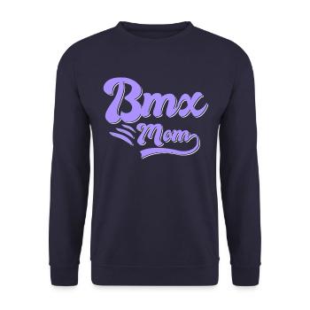 BMX Mama Cadeau - Sweat-shirt Unisexe - marine - Devant - Alina (178cm) & Michal (187cm)