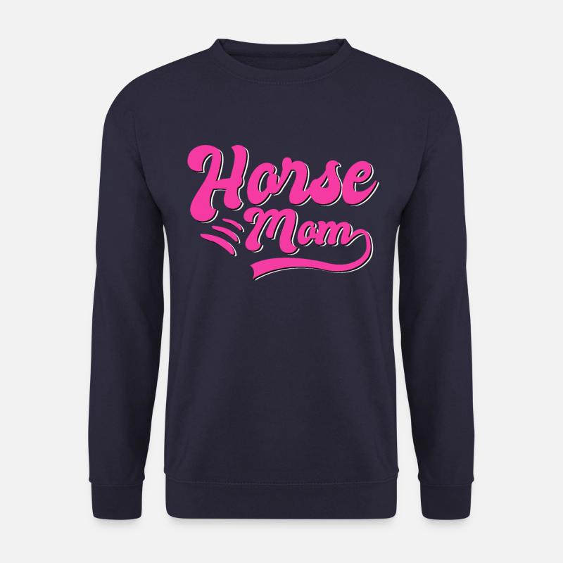 Pferde Mama Geschenk - Unisex Pullover - Navy