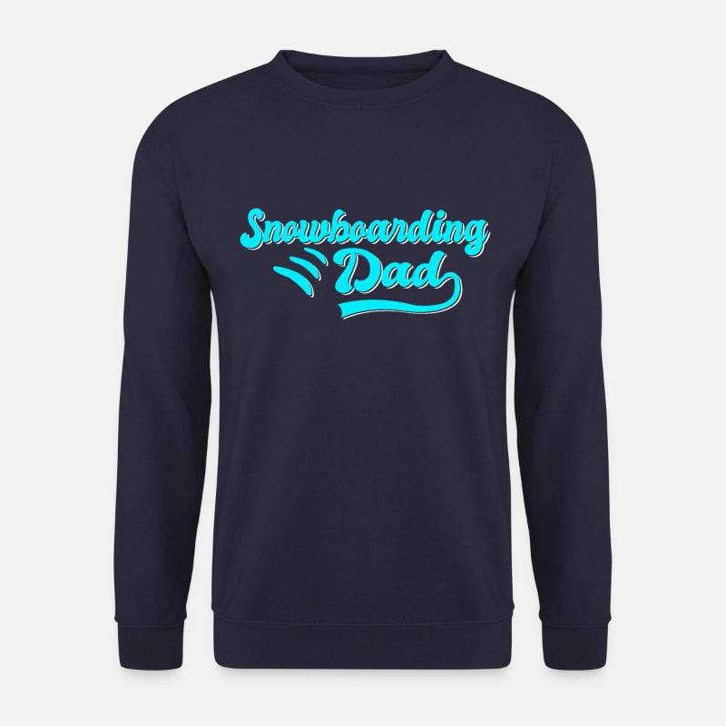 Snowboarding Dad - Unisex Sweatshirt - navy