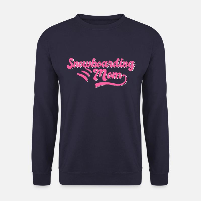 Snowboarding Mom - Unisex Sweatshirt - navy