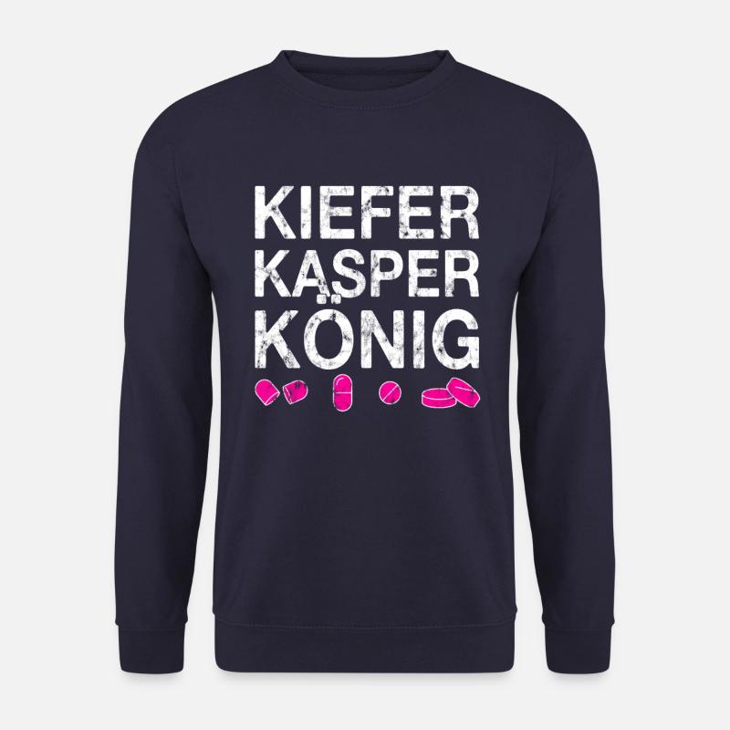 Techno party feiern Spruch - Unisex Pullover - Navy