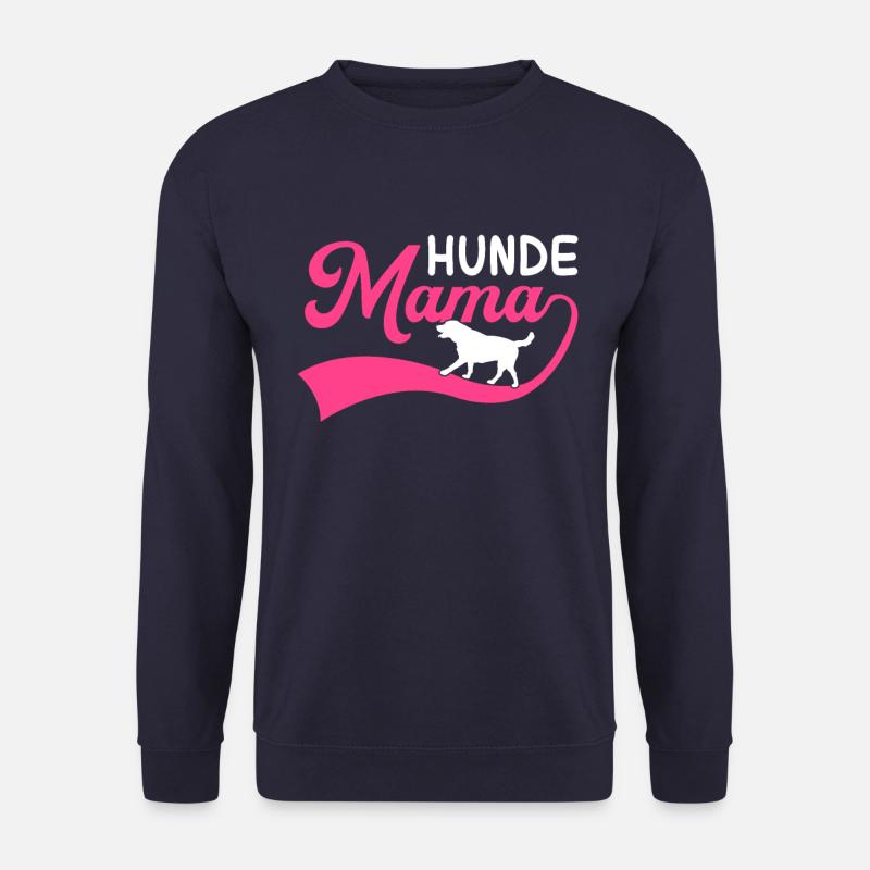 Hunde Mama - Unisex Pullover - Navy