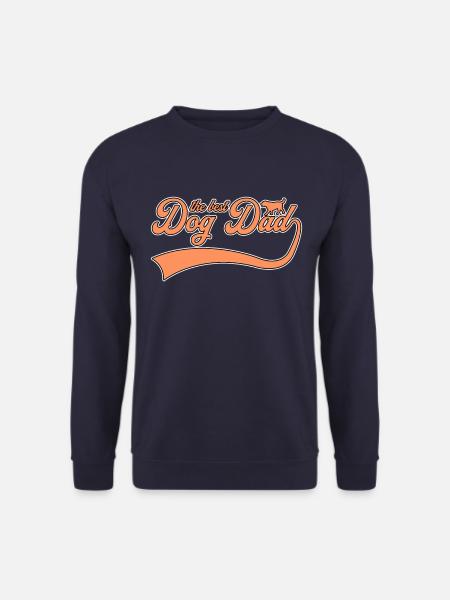 the best dog daddy - Unisex Sweatshirt - navy