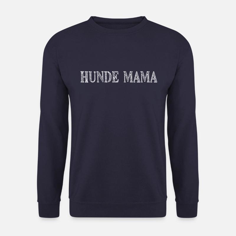 Hunde Mama - Unisex Pullover - Navy