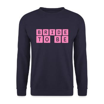Fête de mariage - Sweat-shirt Unisexe - marine - Devant - Alina (178cm) & Michal (187cm)