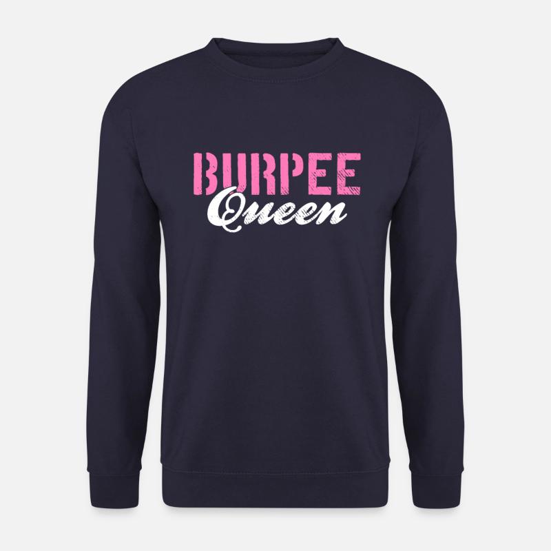 Burpee Queen - Unisex Sweatshirt - navy