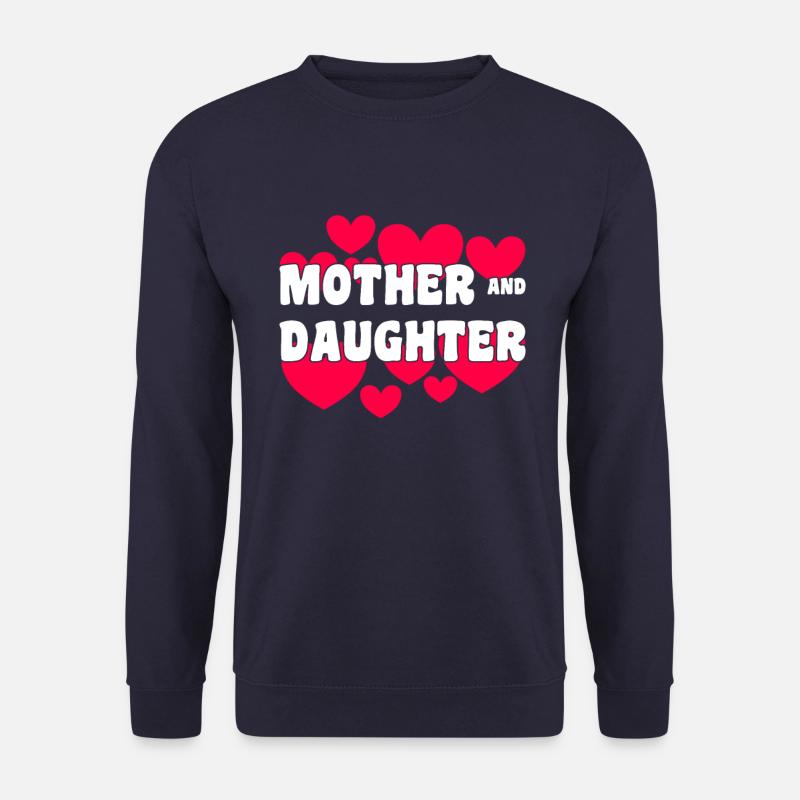 Mutter und Tochter - Unisex Pullover - Navy