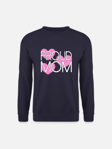 Maman fière - Sweat-shirt Unisexe - marine