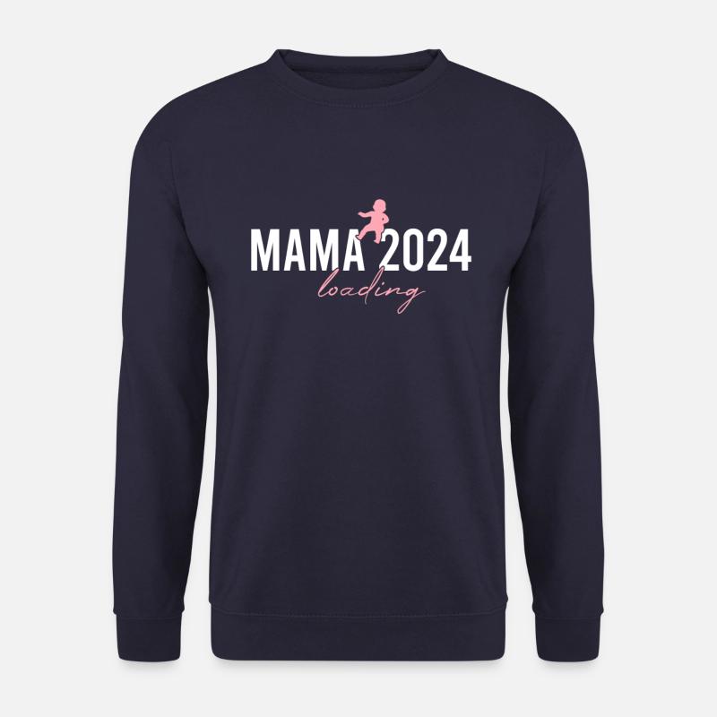 Mama 2024 loading - Unisex Sweatshirt - navy