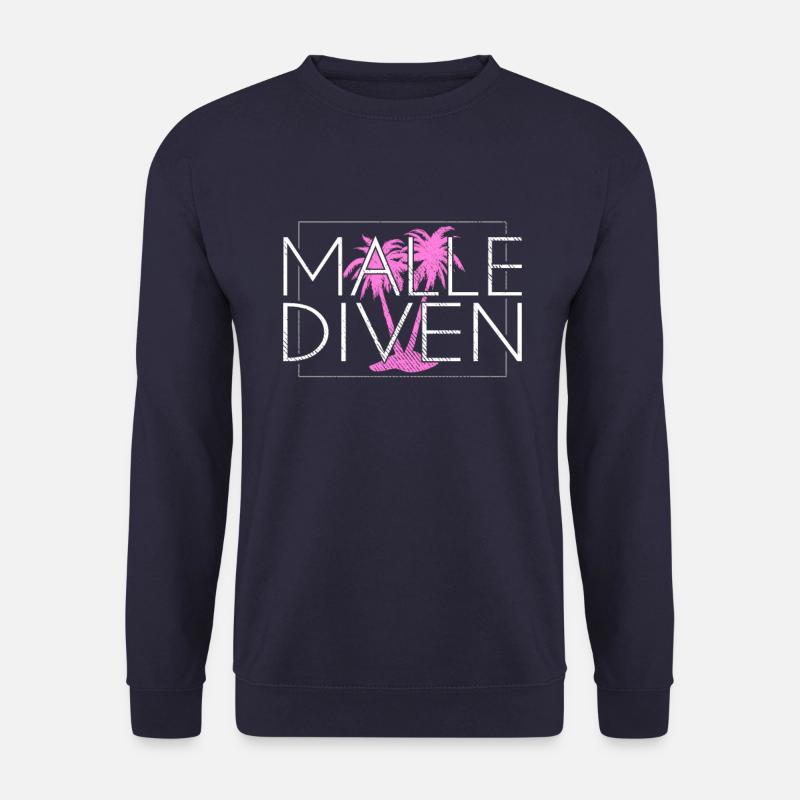 Malle Divas - Unisex Sweatshirt - navy