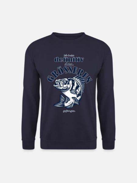 Angel Shirt - der größte Fang - Unisex Pullover - Navy