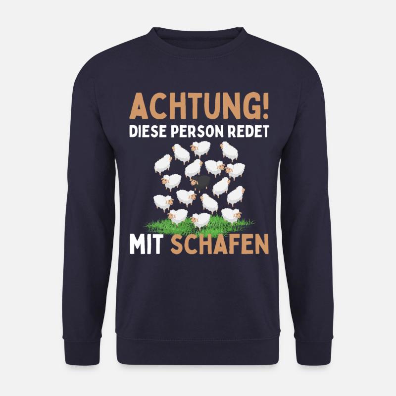 Funny Sheep Sheep Sheep Shepherd - Unisex Sweatshirt - navy