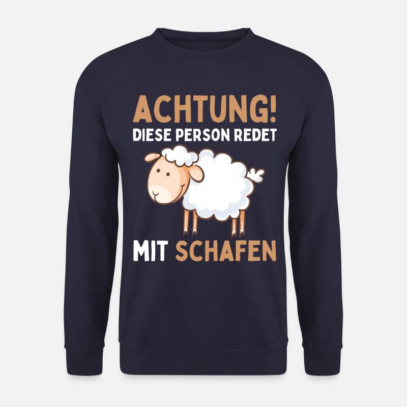 Funny Sheep Sheep Sheep Shepherd - Unisex Sweatshirt - navy