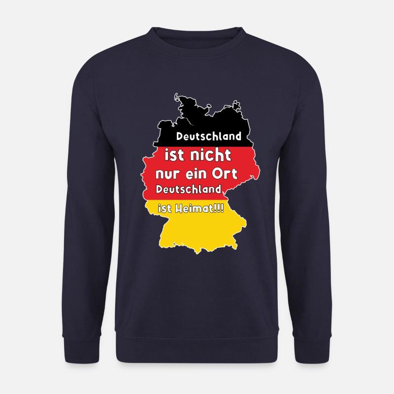 Deutschland ist Heimat - Unisex Pullover - Navy