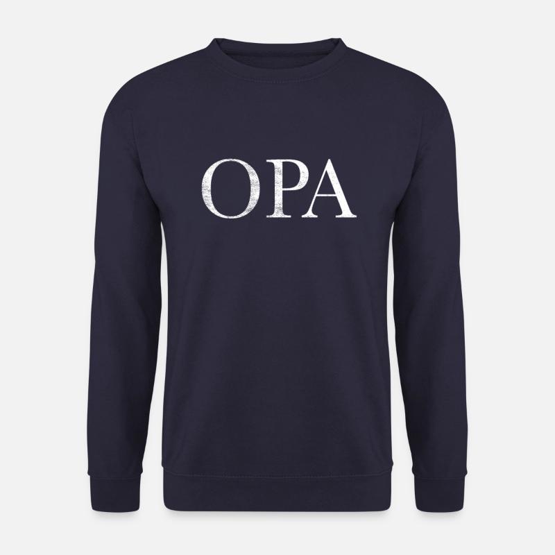 Opa - Unisex Pullover - Navy