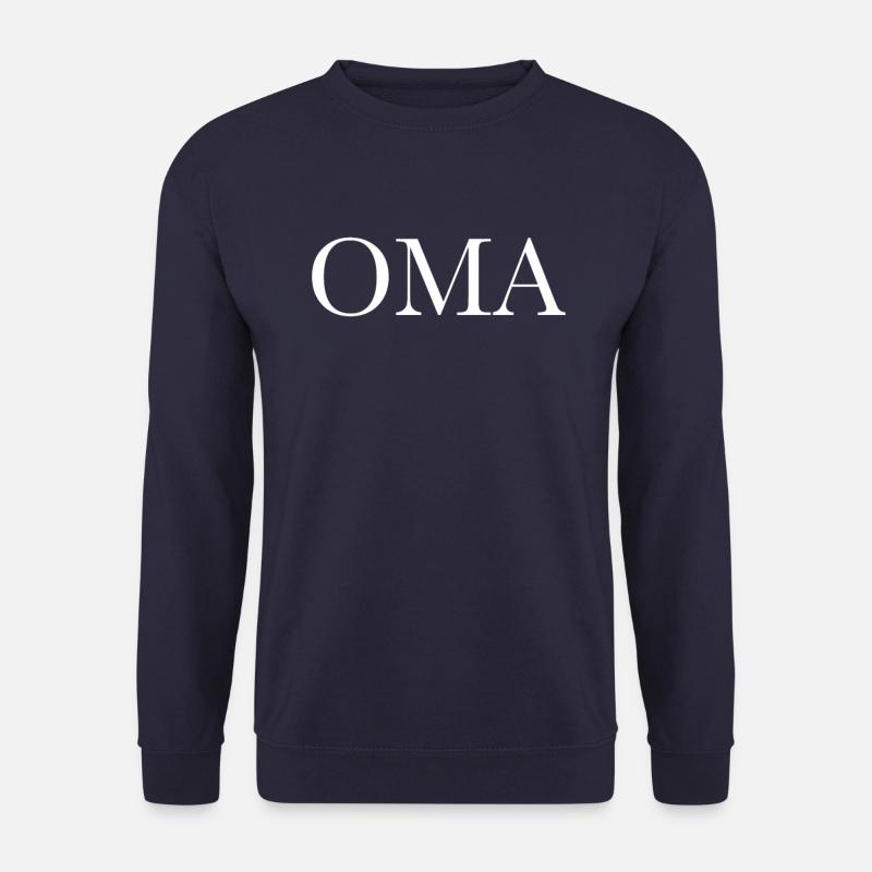 Oma - Unisex Pullover - Navy