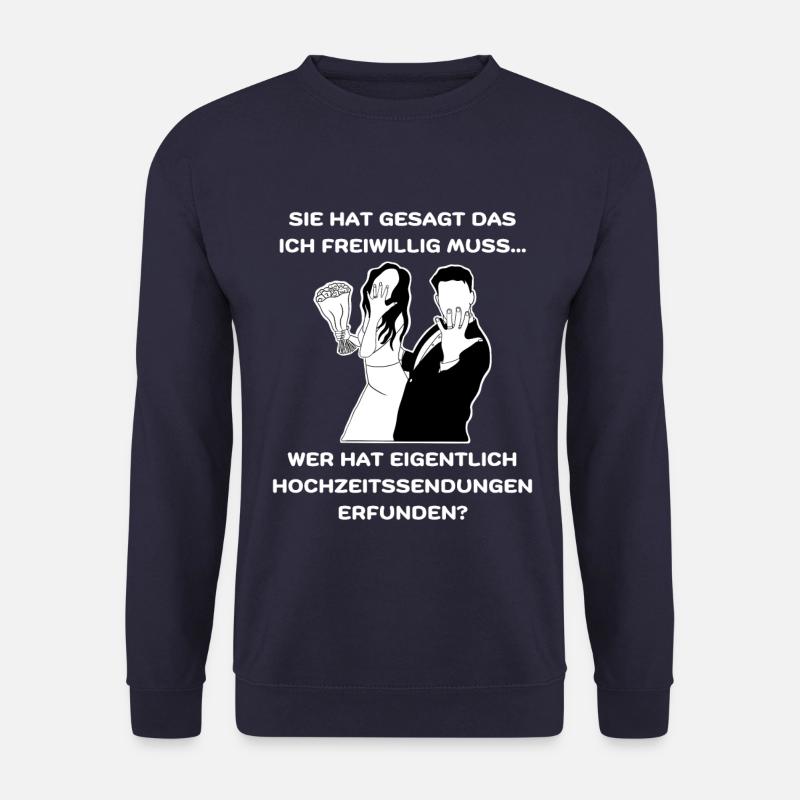 Poltern - Unisex Pullover - Navy