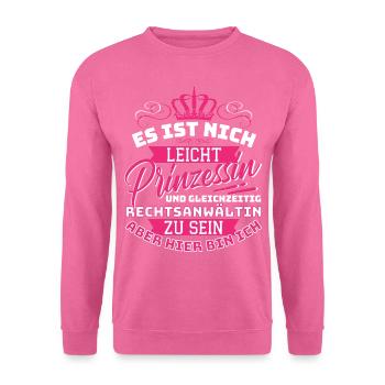 Avocat et princesse - Avocats drôles - Sweat-shirt Unisexe - rose - Devant