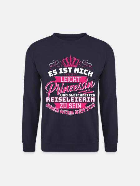 Princess & Tour Guide - Unisex Sweatshirt - navy