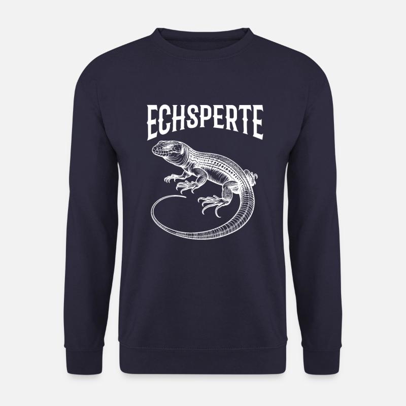 Echsperte Leguan - Unisex Pullover - Navy