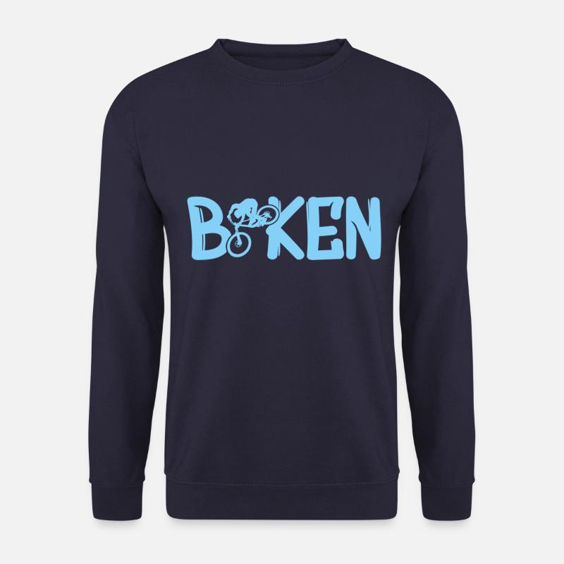 biken - Unisex Pullover - Navy