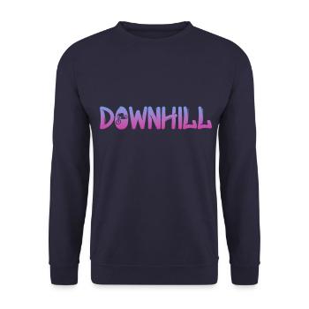 Downhill - Unisex Pullover - Navy - Vorne - Alina (178cm) & Michal (187cm)