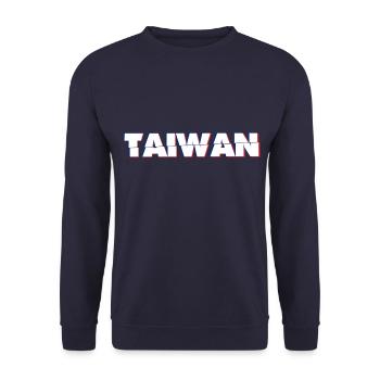 Taiwan - Unisex Pullover - Navy - Vorne - Alina (178cm) & Michal (187cm)