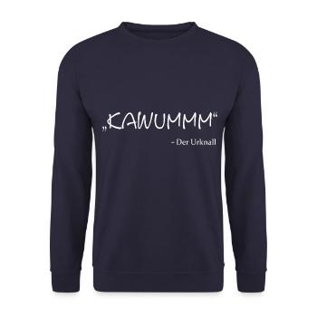 Nerd Nerds Nerd Sprüche Nerd Geschenke - Unisex Pullover - Navy - Vorne - Alina (178cm) & Michal (187cm)