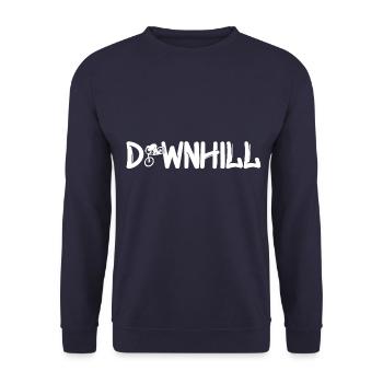 Downhill - Unisex Pullover - Navy - Vorne - Alina (178cm) & Michal (187cm)