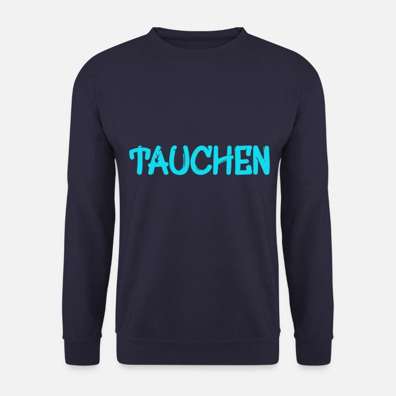Taucher, tauchen, Geschenk, Geschenkidee, Dive - Unisex Pullover - Navy