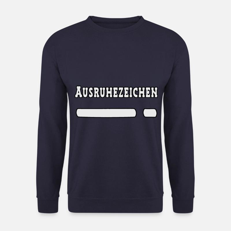Ausruhezeichen ! - Unisex Pullover - Navy