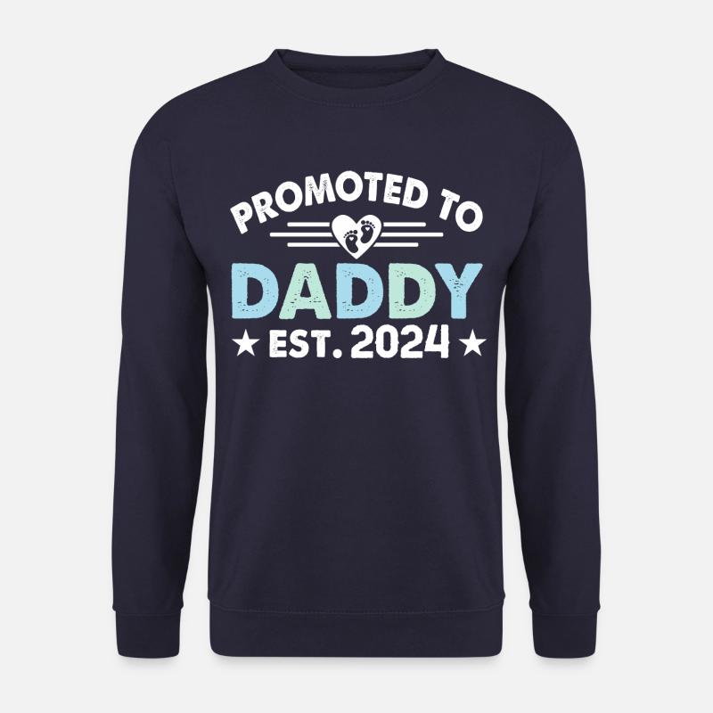 daddy to be 2024 - Unisex Sweatshirt - navy