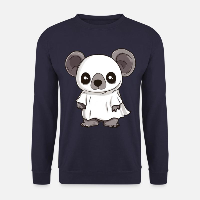Koala Halloween Comic Geist - Unisex Pullover - Navy