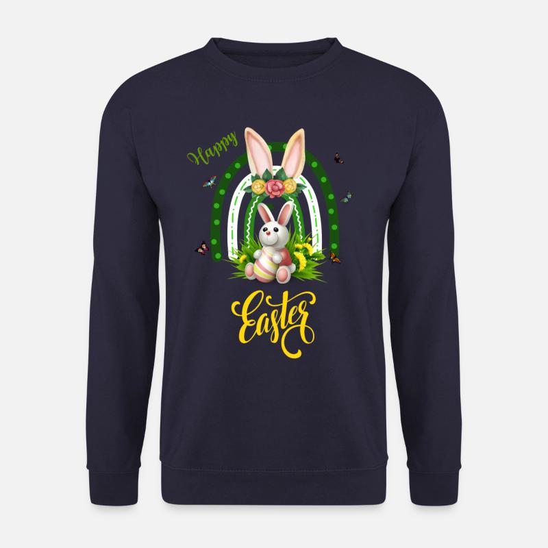 Funny design Easter Bunny magic happy easter - Unisex Sweatshirt - navy