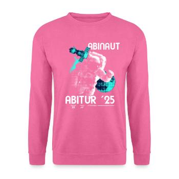 Abinaut 25 - Abitur 2025 - Unisex Pullover - Pink - Vorne