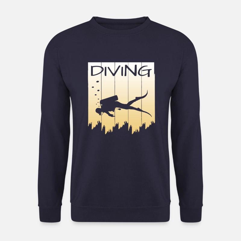 Tauchen - Unisex Pullover - Navy